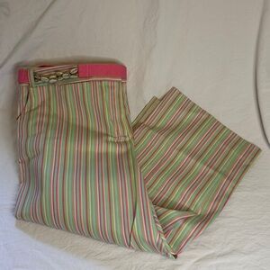 Sigrid Olsen Multicolor Striped Pants